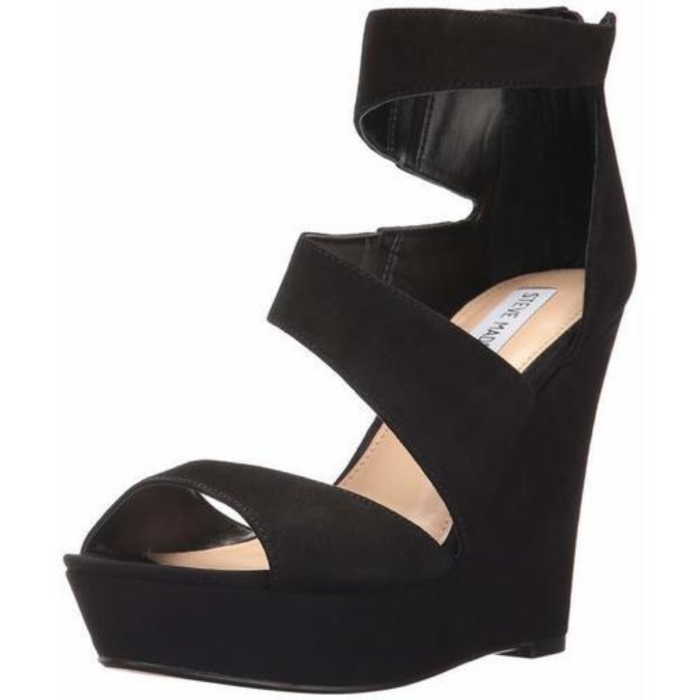Black Suede Essex Steve Madden Heels